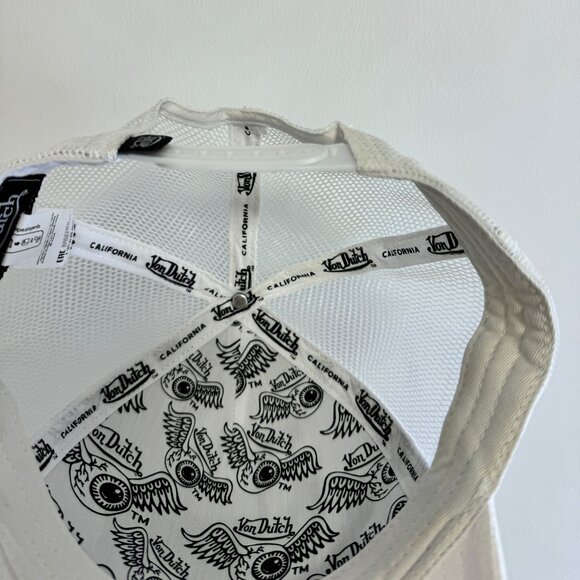 Von Dutch Cow Print Trucker Cap - Picture 4 of 5